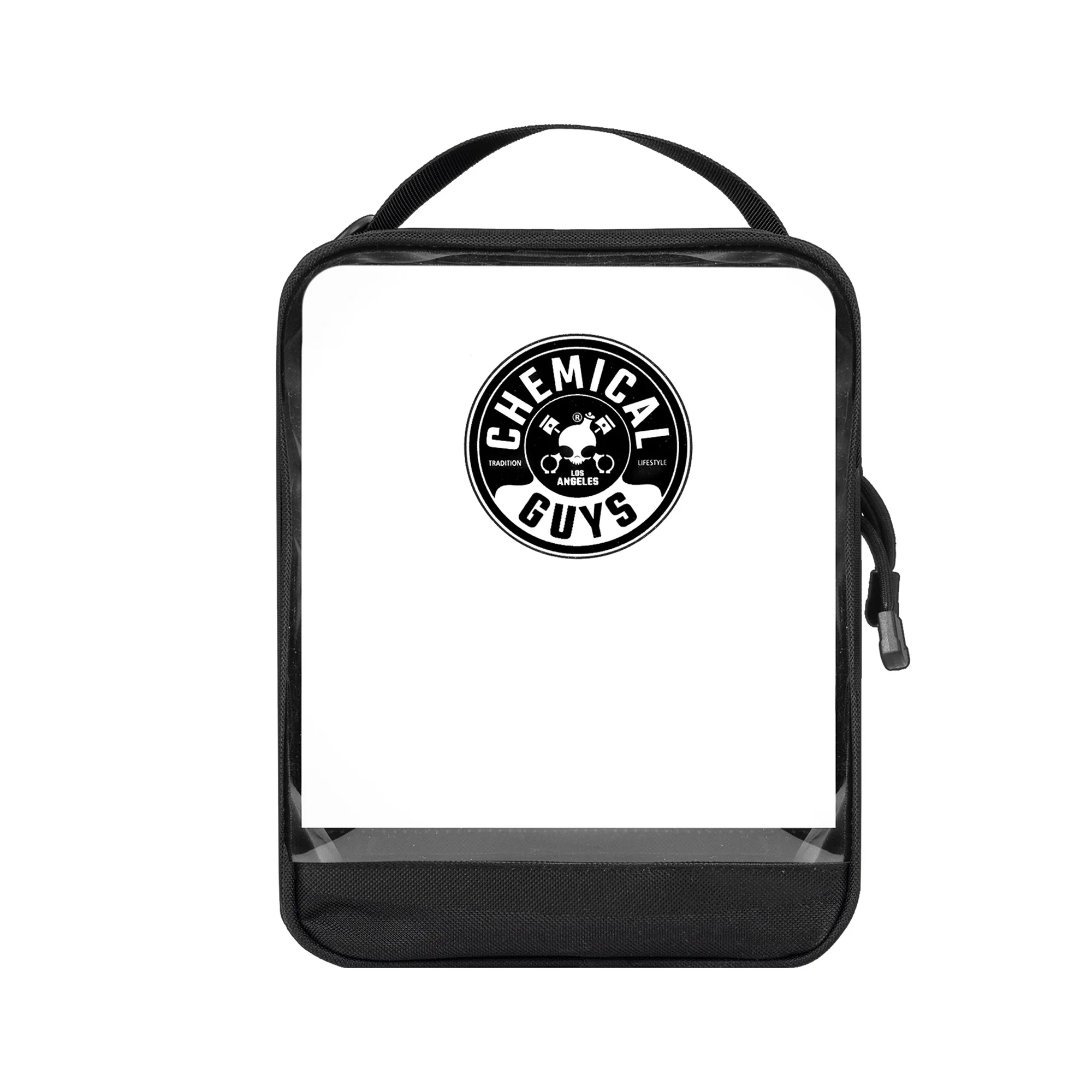 Clear Carry Zippered Storage Bag