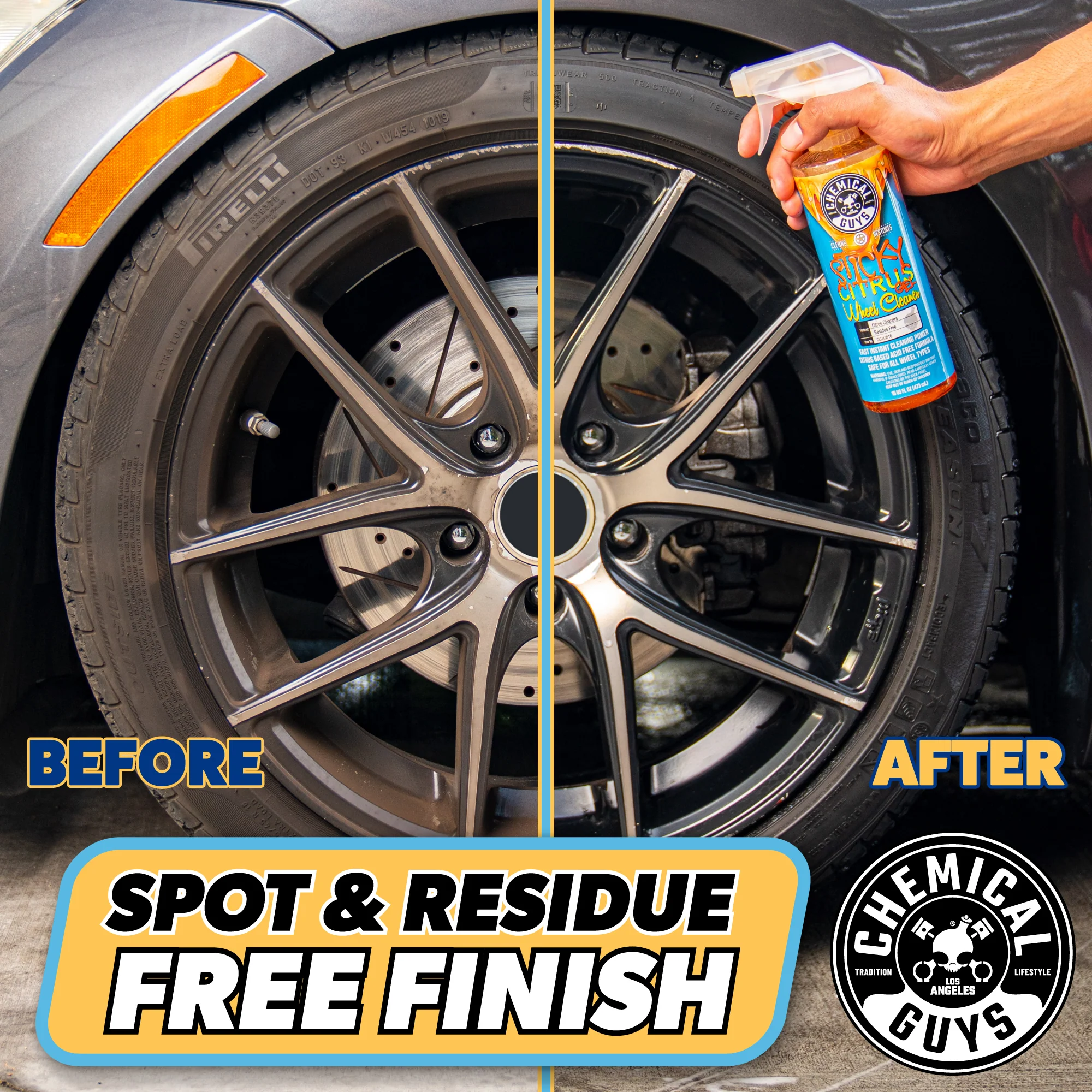 Sticky Citrus Wheel Cleaner Gel - Image 4